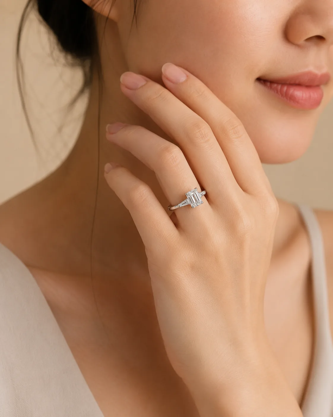 Model try-on jewelry preview